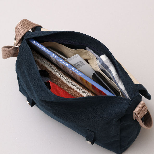 中川政七商店  大日本市 BAGWORKS POSTMAN 2 ネイビー