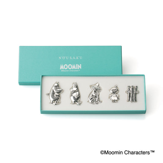 【和紙でラッピング済】 能作 ムーミンシリーズ 箸置 - ムーミンと仲間たち 5種 錫100%