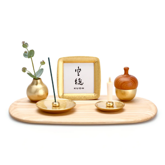 【和紙でラッピング済】  KUON -空隠- まどかセット ゴールド