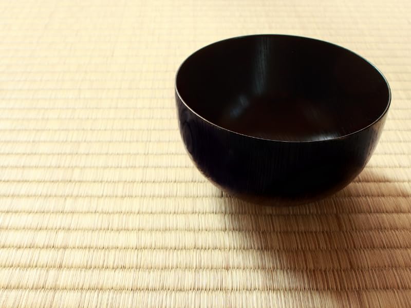 【和紙でラッピング】中川政七商店  漆琳堂 越前硬漆 一乗椀ペアセット 朱・黒 4寸