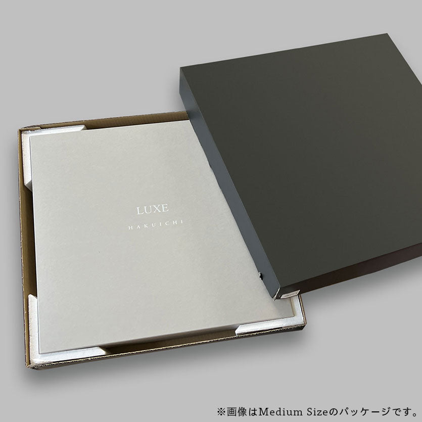 【和紙でラッピング済】 箔一 LUXE SILVER ( Silver / midium ) 壁掛けインテリア