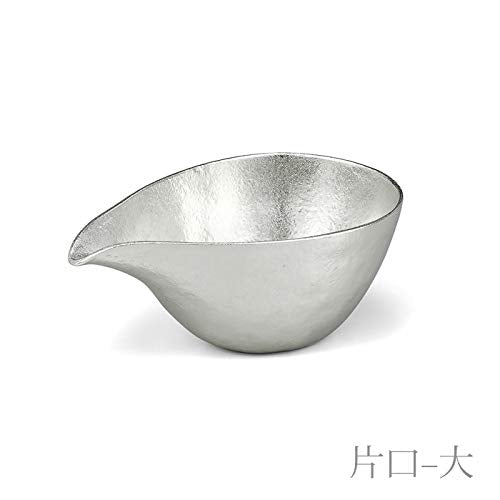 【和紙でラッピング済】 能作 片口 大 + 富士山FUJIYAMA − 錫 ・ 金 桐箱入り