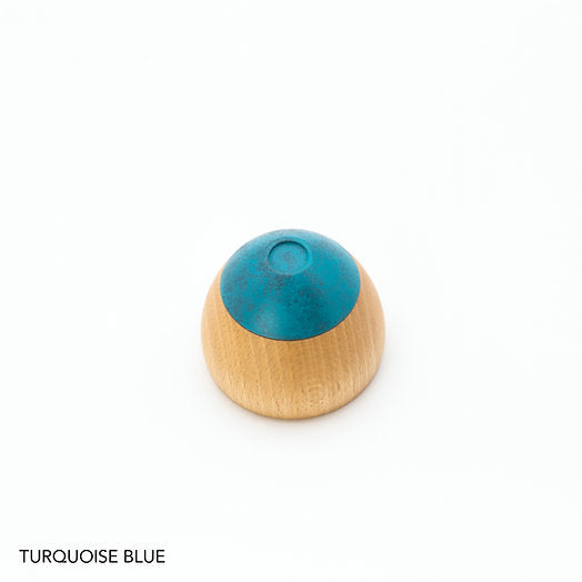 【和紙でラッピング済】 KISEN Guinomi Sake Cup DON ターコイズブルー