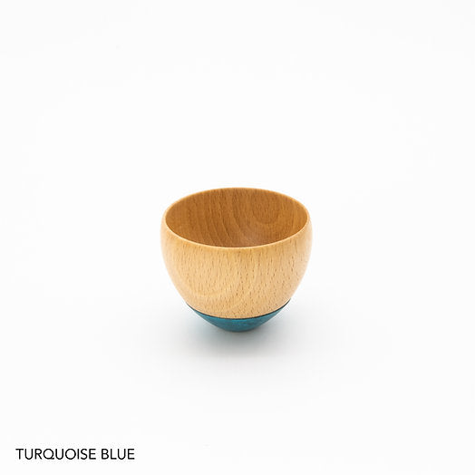 【和紙でラッピング済】 KISEN Guinomi Sake Cup DON ターコイズブルー
