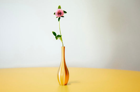 【和紙でラッピング済】 能作 花瓶 そろり - S