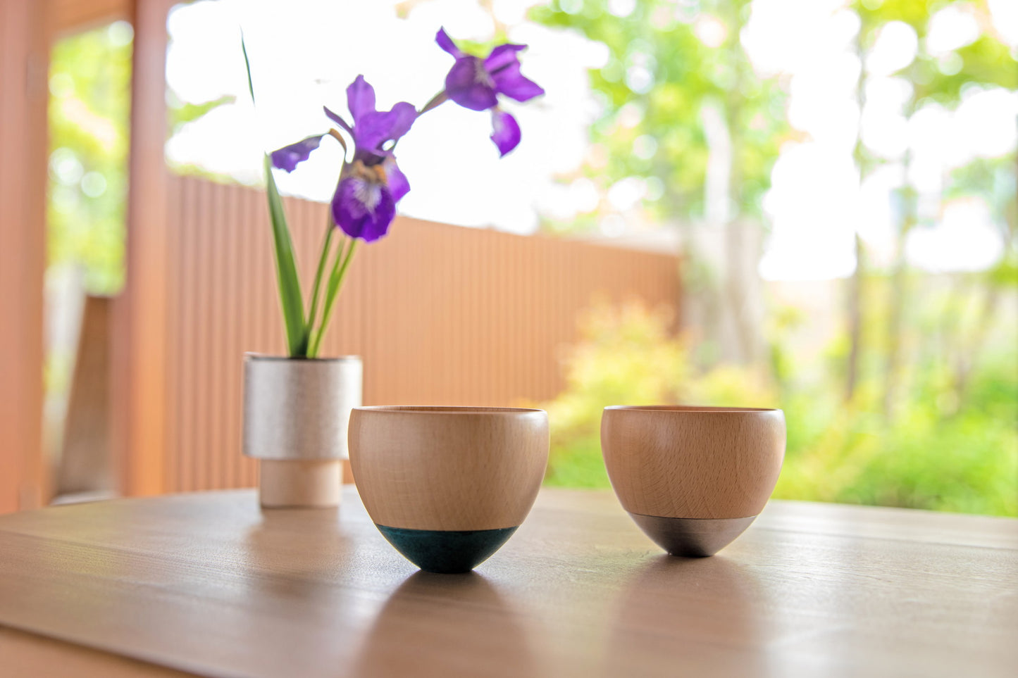 【和紙でラッピング済】 KISEN Guinomi Sake Cup DON ターコイズブルー