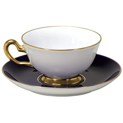 [Okura Touen Japanese paper wrapping] 100th Anniversary Blue Rose Cup &amp; Saucer 6C/8011-R
