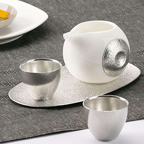 [Wrapped with Japanese paper] Small sake set - 2 sake cups - Ice wari